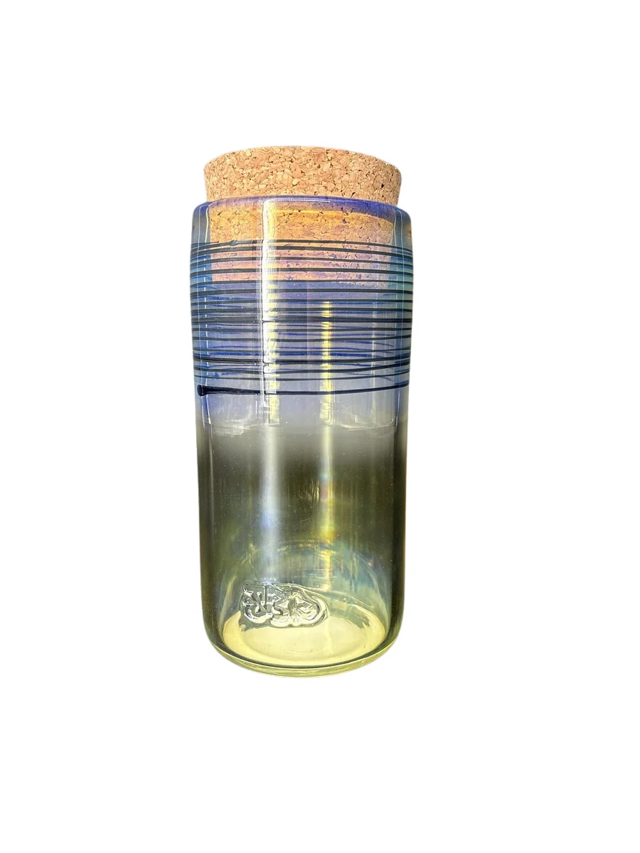 JB Collectible Hand Blown Jar Large